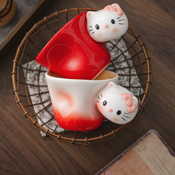 Kitty Handmade Ceramic Mug – 350ml