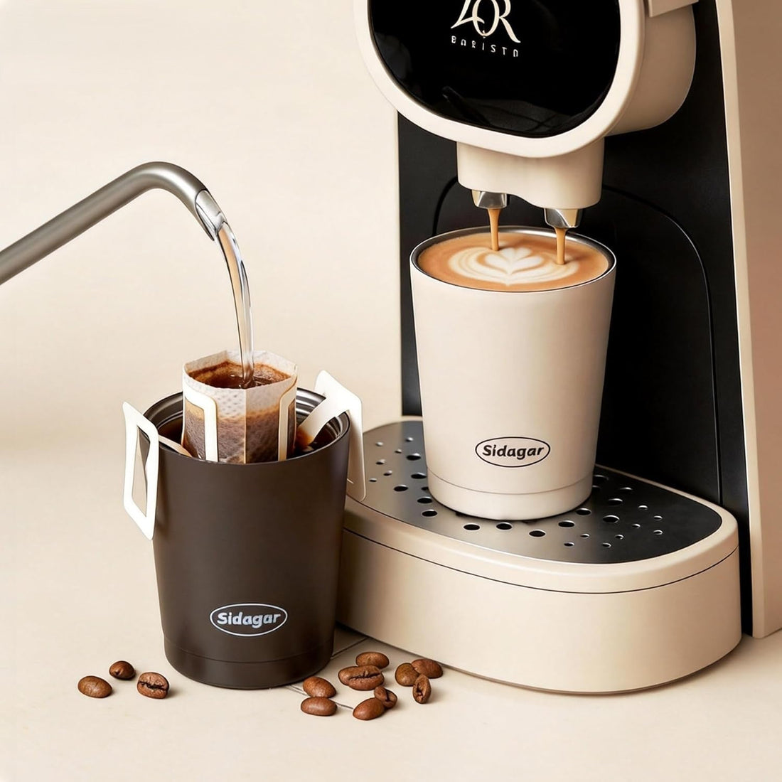 Minimalist Insulated Coffee Cup – 316 Stainless Steel Travel Mug