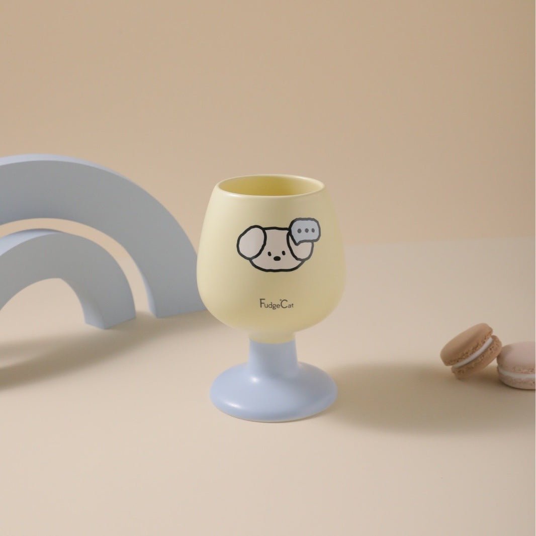 Cartoon Ceramic Goblet - StillMug