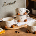 Hand-Painted Cocoa Bean Ceramic Coffee Mug - StillMug