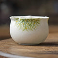 Hand-Painted Daisy Ceramic Fortune Pouch Coffee Mug - StillMug