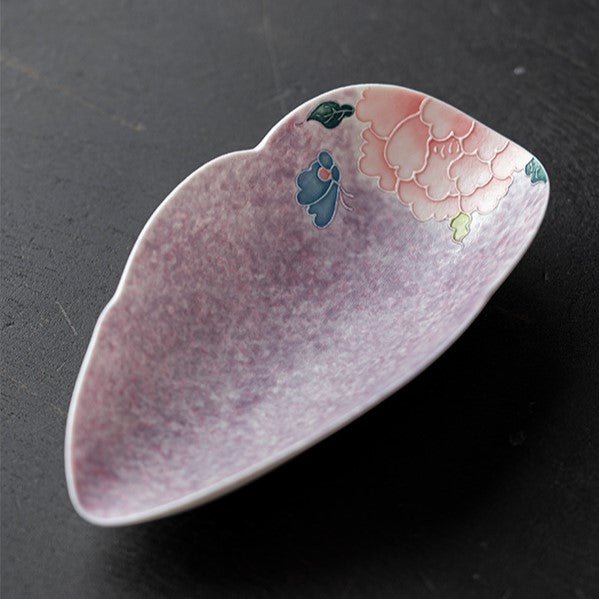 Hand-Painted Purple Peony Ceramic Tea & Coffee Collection - StillMug