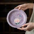 Hand-Painted Purple Peony Ceramic Tea & Coffee Collection - StillMug