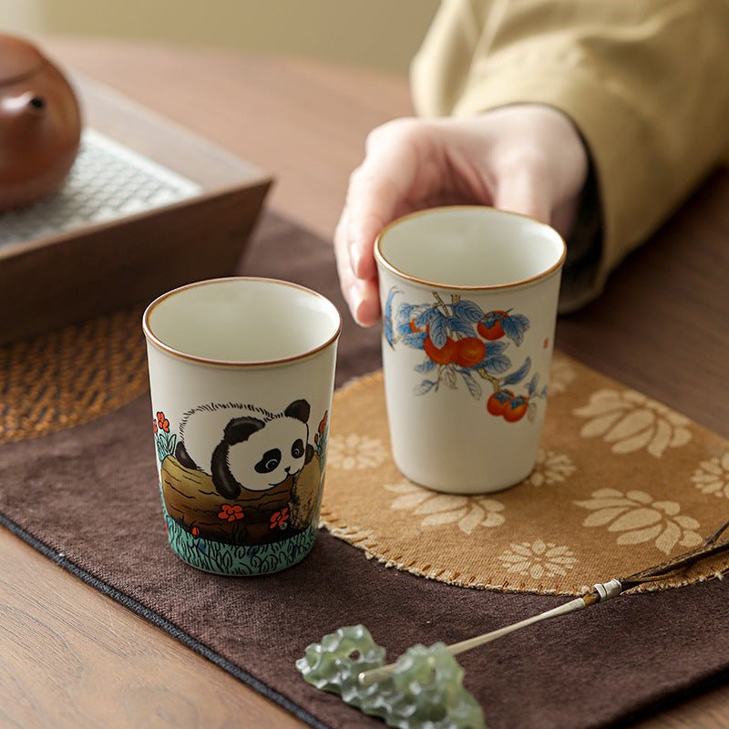 Handcrafted Ru Kiln Ceramic Coffee Cup - StillMug