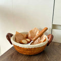 Vintage Handcrafted Ceramic Ramen Bowl with Handles - 800ML - StillMug